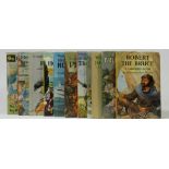 Sixteen Ladybird books, to include Robert The Bruce, British Birds, What To Look For In Summer,