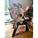 A Gromit cinema standee, promoting the release of Wallace And Gromit The Curse Of The Were-