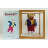 Steiff, Algy Pug plush figure, Rupert Classics limited edition number 854 of 1500 complete with