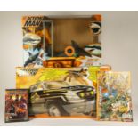 Two boxed Action Man figures, to include Raid 4x4 (with dog) and Deep Sea Mission Ocean A.T.A.K,