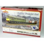 A Bachmann OO scale digital freight set, boxed, complete