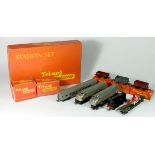 Two Tri-Ang railway OO gauge locos, 4008 in Tri-Ang Railway red and grey livery, original boxes, a