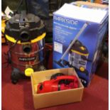 A Parkside wet/dry vacuum cleaner (boxed) together with a Dirt Devil hand held vacuum cleaner (2).