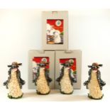 A set of four figurines 'Sheep n Dales' designed by Philip Stuttard made by Border Fine Arts. (