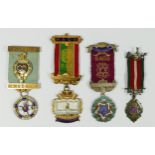 A silver gilt and enamel Royal Masonic Institution for girls jewel, 1936, an Ancient Order of the