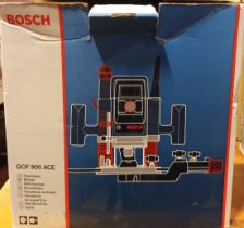A Bosch router - GOF900ACE, boxed as new.
