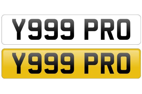 Registration number set V999 PRO, W999 PRO and Y999 PRO, on retention, buyer to pay transfer fees. - Image 2 of 4