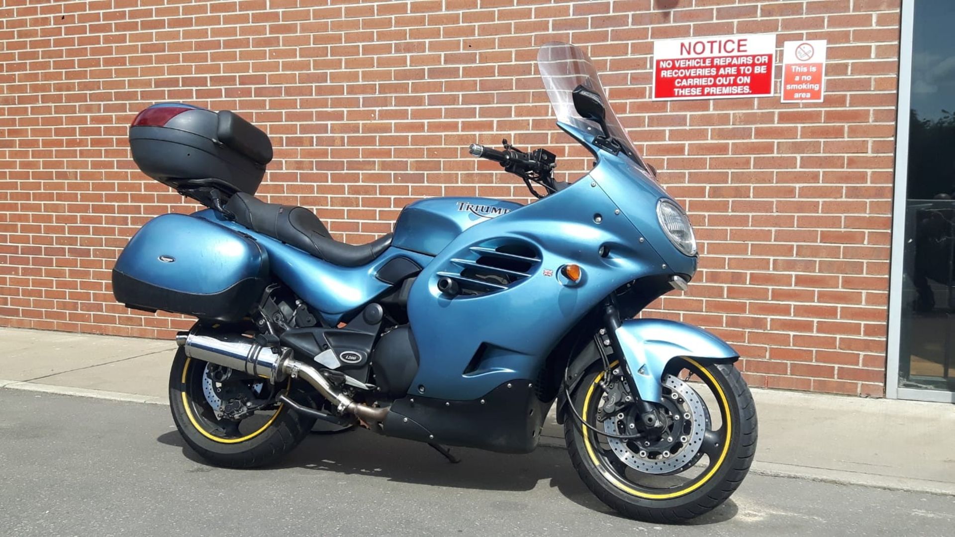 2002 Triumph Trophy 1200 T312. Registration number VU52 WTG. Frame number TBC. Engine number TBC.