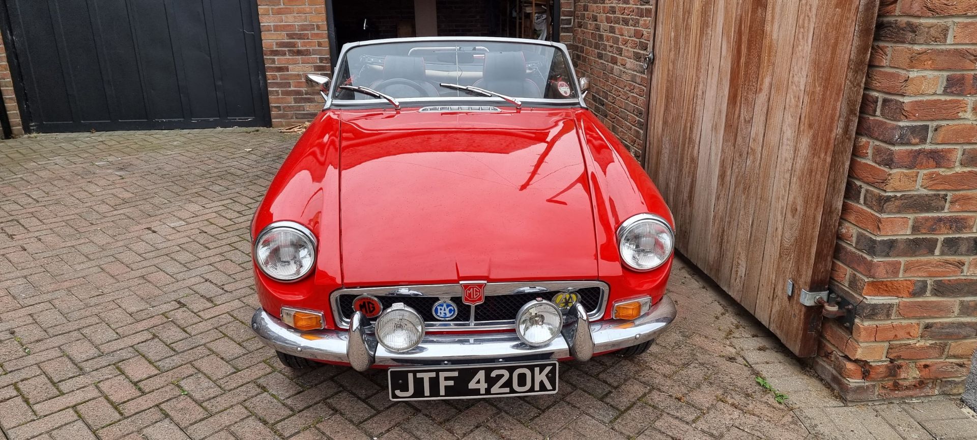 1971 MGB Roadster, 1798cc. Registration number JTF 420K. Commission number G23N 031834. Engine - Image 2 of 20