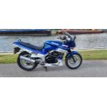 1990 Kawasaki GPZ500S, 498cc. Registration number G36 CRD. Frame number EX500A-038949. Engine number