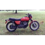 1980 Moto Guzzi V5, 490cc. Regsitration number EDT 119V. Frame number PB16104. Engine number