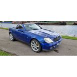 1999 Mercedes Benz SLK 230 Kompressor, 2298cc. Registration number S488 EGU. Chassis number