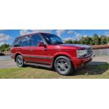 2000 Range Rover Vogue, 4556cc V8 petrol. Registration number W801 UAJ. VIN number