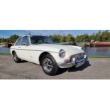 1971 MGB GT, 1798cc. Registration number FTJ 436J. Chassis number GHDS/244995G. Engine number 18V-