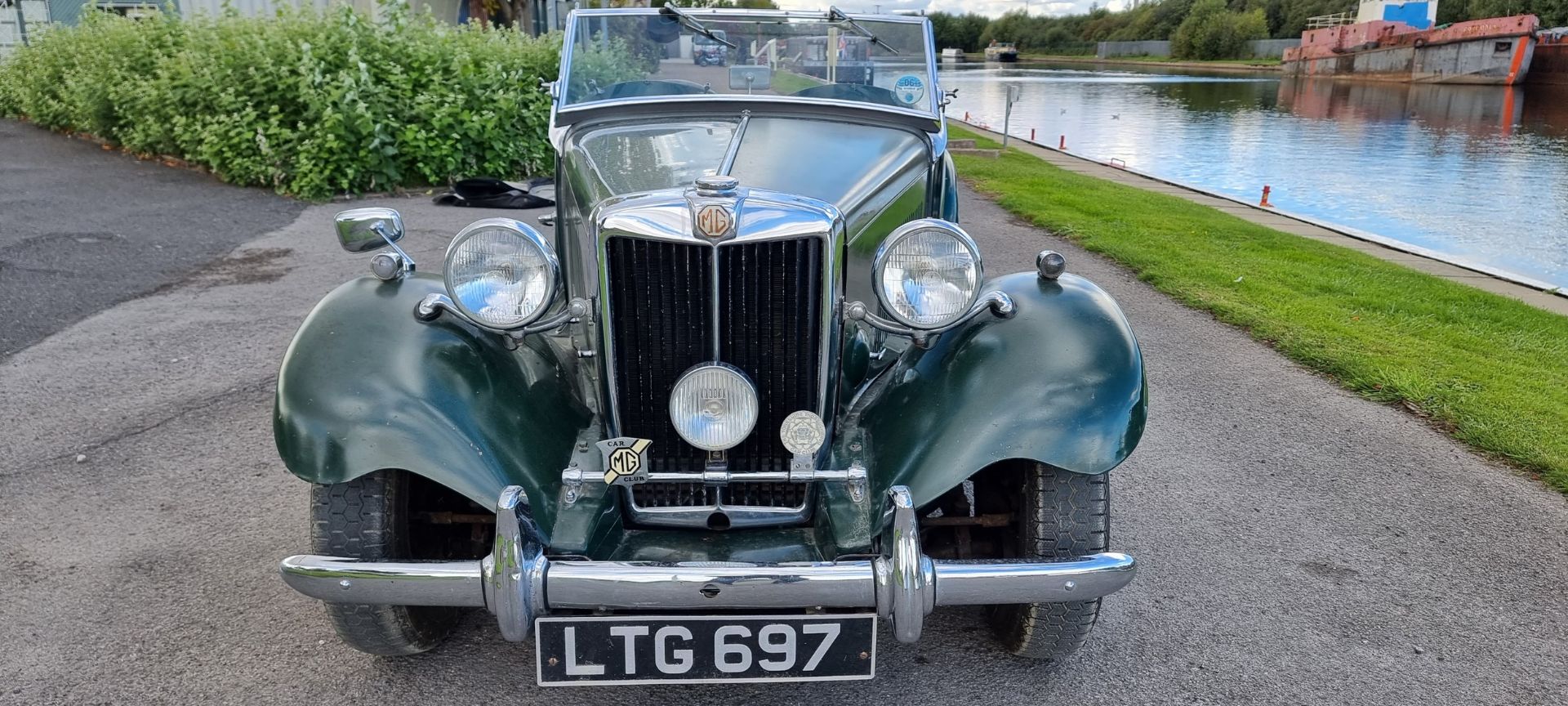 1952 MG TD, 1250cc. Registration number LTG 697. Chassis number TD 126630. Body Type 22381 Body - Image 3 of 20