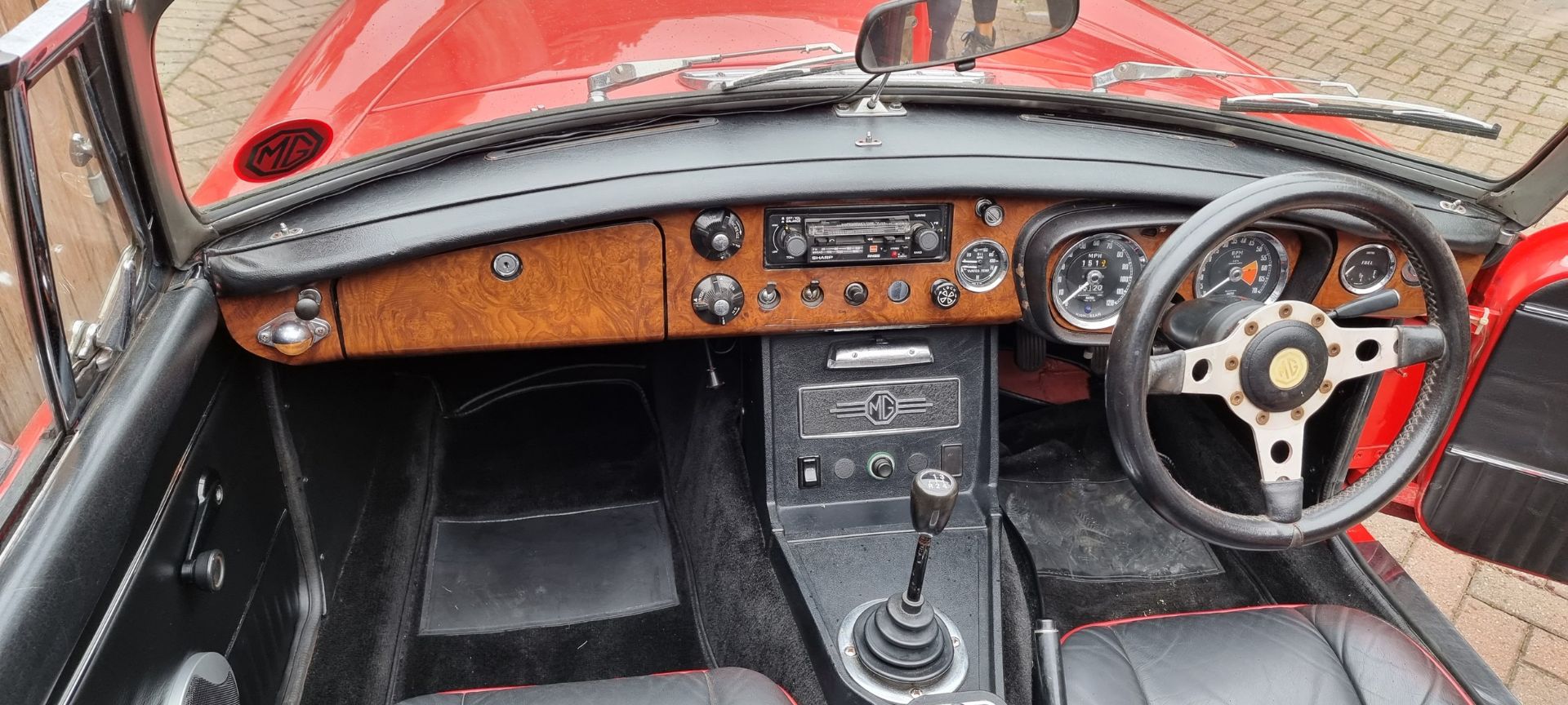 1971 MGB Roadster, 1798cc. Registration number JTF 420K. Commission number G23N 031834. Engine - Image 8 of 20