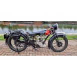 1928 Peugeot P105, 315cc. Registration number BF 9494 (non transferrable). Frame number 1449. Engine