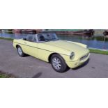 1975 MGB Roadster, 1798cc. Registration number NMT 453R. Chassis number GHN5-42103G. Engine number