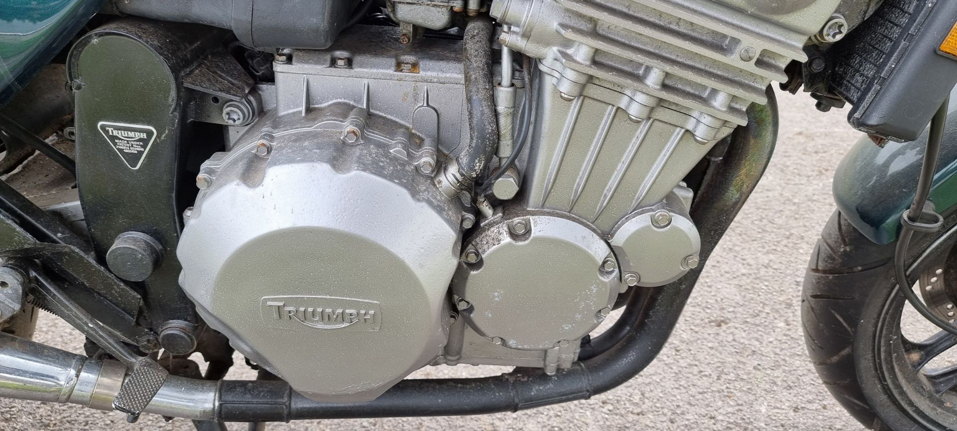 1991 Triumph Trident, 885cc. Registration number J202 ORW. Frame number SMTTC338DDM001104. Engine - Image 6 of 12