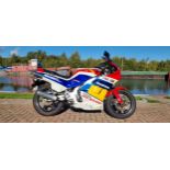 1985 Honda NS400RF, 399cc. Registration number C140 VKV. Frame number NC19-2001137.