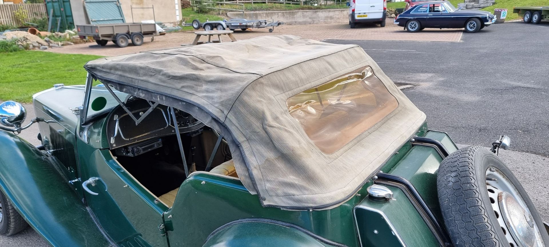 1952 MG TD, 1250cc. Registration number LTG 697. Chassis number TD 126630. Body Type 22381 Body - Image 18 of 20