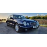 2000 Mercedes Benz E240 Elegance, auto, 2398cc petrol. Registration number X183 WFS.