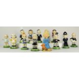 Thirteen ltd edition Carltonware 'Kids' porcelain figurines, to include Groom, Time For Bed, Sailor,