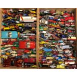 A substantial collection of die-cast vehicles, to include brands such as Corgi Supertoys, Yesterday,