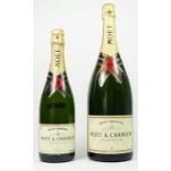 Moet & Chandon champagne, Brut Imperial, 1.5 litre, together with Moet & Chandon champagne, Brut