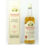 Tamnavulin Glenlivet Aged 10 Year whisky, 750ml, in original box