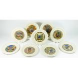 A set of nine Hornsea Christmas plates, Ltd edition. (9)