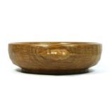 Robert "Mouseman" Thompson of Kilburn, a carved oak bowl, of circular form, the signature mouse