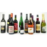 Eleven bottles of Wine, to include Blason Pinot Noir, 187ml, Altivo Rioja Reserva, 75cl, Sangria,