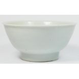Chinese Tek Sing Shipwreck cargo wares, a plain porcelain bowl, 16.5cm, Nagel Auction sticker (5).