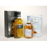Highland Park Viking Scars 10 Year Old whisky, 700ml, boxed, together with Dalwhinnie Winter's Gold