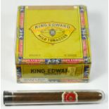 King Edward Mild Tobaccos Specials, 50 cigars, sealed, sold by N.A.F.F.I stores for H.M. Forces,