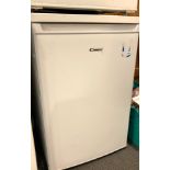 A Candy freestanding freezer, four drawer. H85cm, W55cm, D55cm.