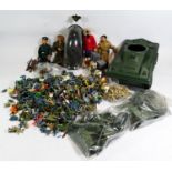 A collection of 1970s 'Action Man' figurines and accessories, together with a quantity of 1970s