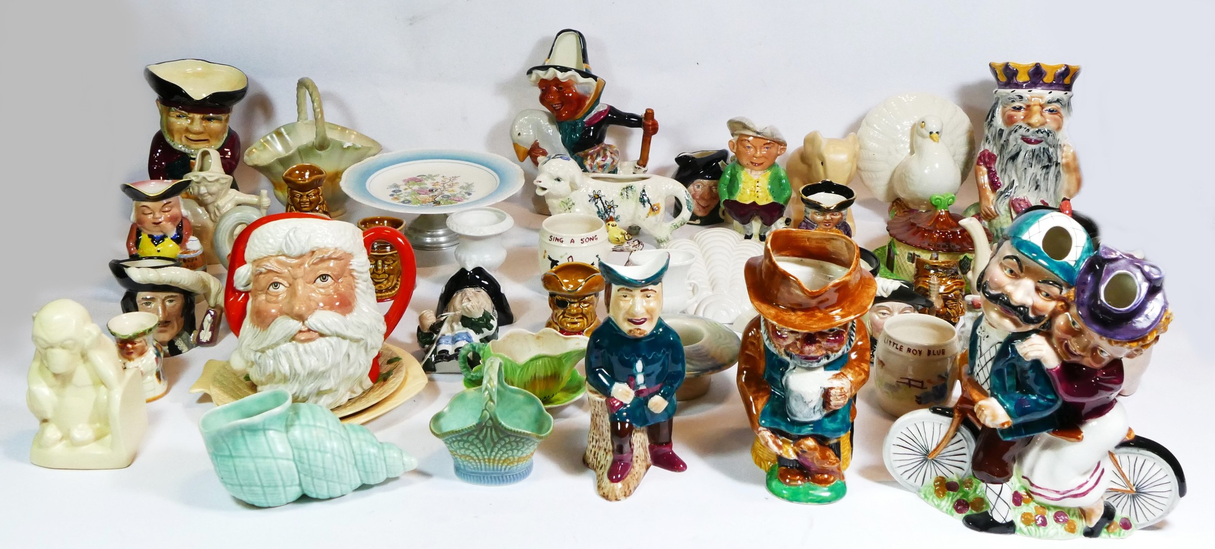 A large collection of mid 20th century and later Shorter & Sons pottery pieces, to include various