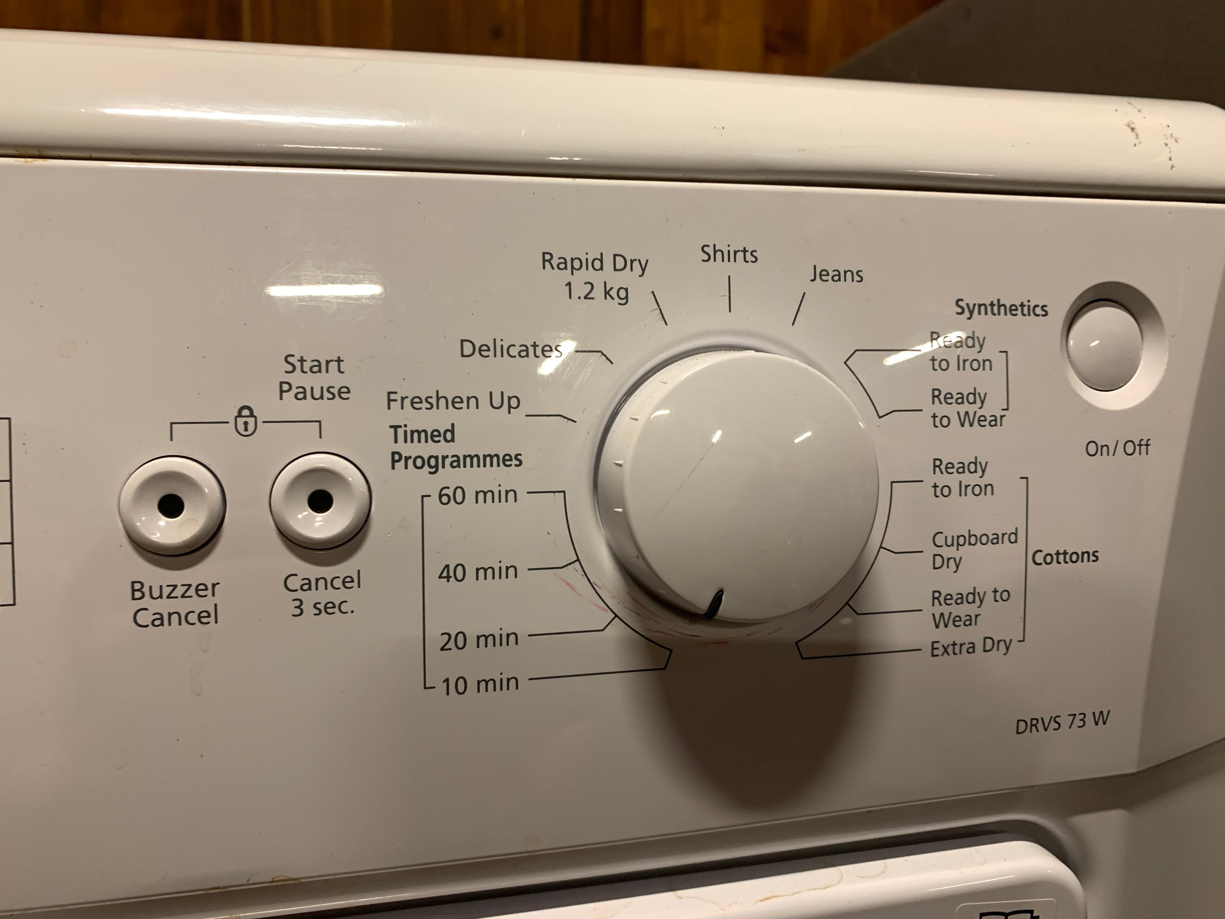 A Beko tumble dryer, 7kg, sensor drying, model DRVS 73W. H83cm, W60cm, D51cm. - Image 3 of 3