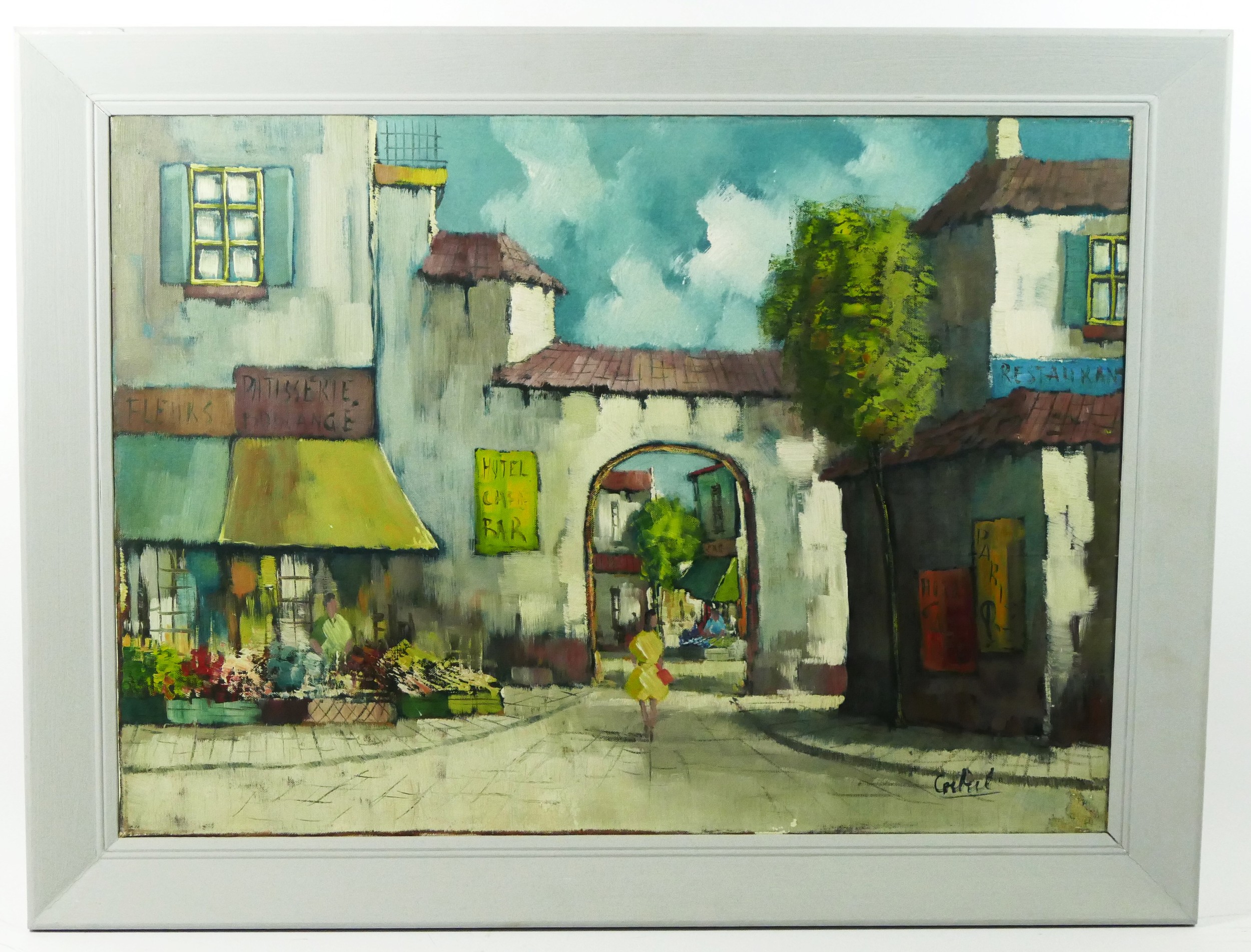 Andrew Waudby, Lennon, Limited Edition print 4 of 100, C A Cheetham, Street scene oil on canvas, - Image 3 of 4