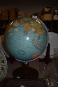 A vintage Columbus Globe of the world Geographia in good condition