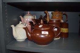 A selection of teapots and similar