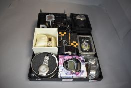 A selection of fashion wrist watches etc
