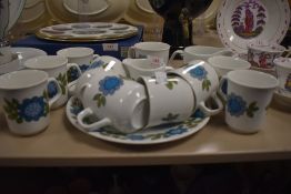 A selection of tea cups by JG Meakin