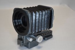 A Leica Visoflex II focusing bellows