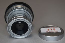 A Leica Elmar 50mm Collapsable lens (1185340)
