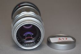 A Leica Elmarit 90mm lens (1761035)