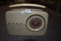 A vintage 1960s design Bush radio.