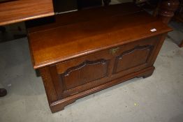 An oak cased media cabinet